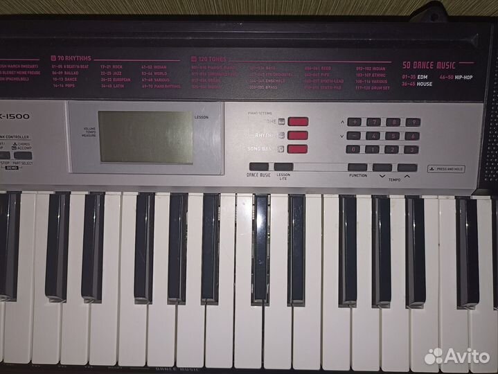 Синтезатор casio ctk 1500