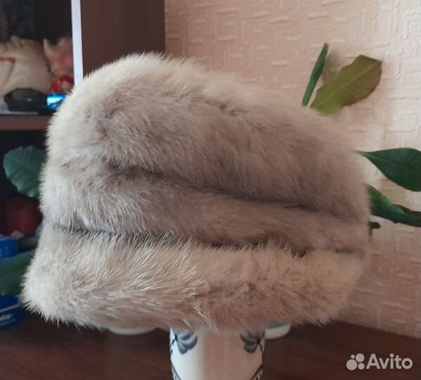 Шапка норковая женская