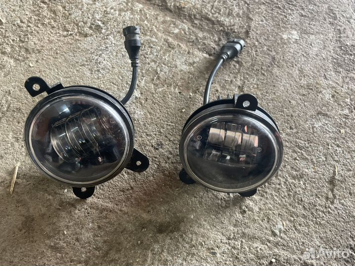 Противотуманные фары лед Приора