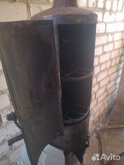 Коптильня горячего копчения бу