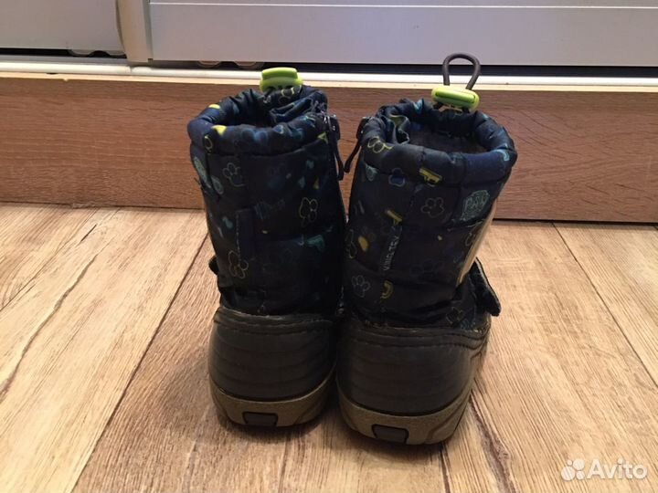 Детские демисезонные непромокающие сапоги