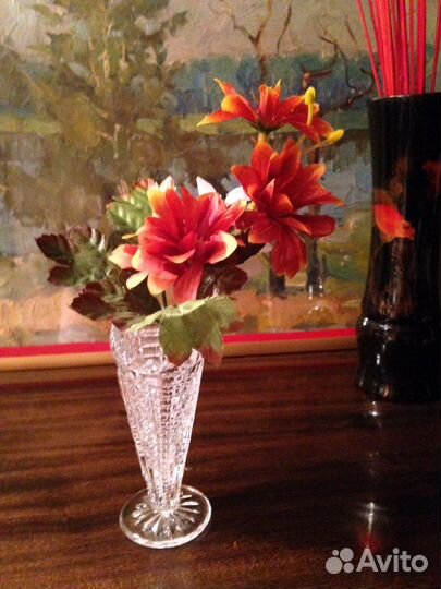 Вазочка в миниатюре, 9/7 см, подарочная