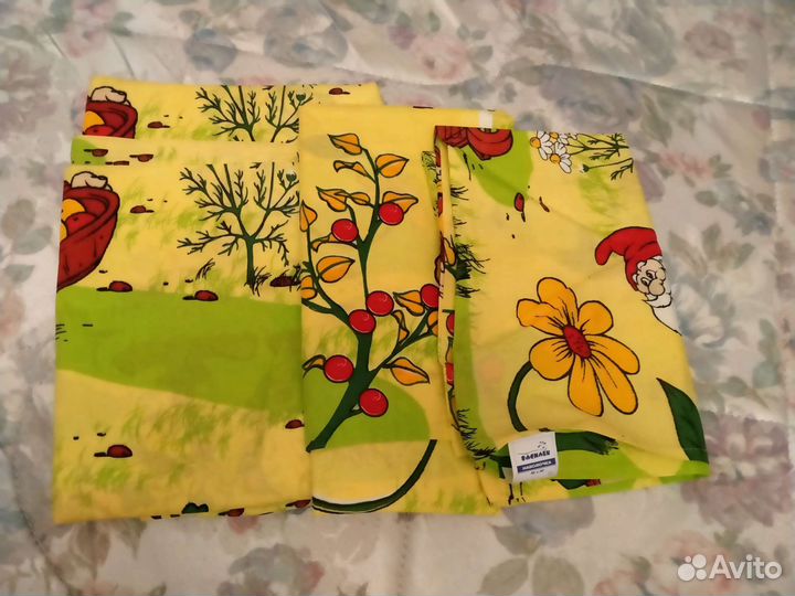 Детское постельное белье новое