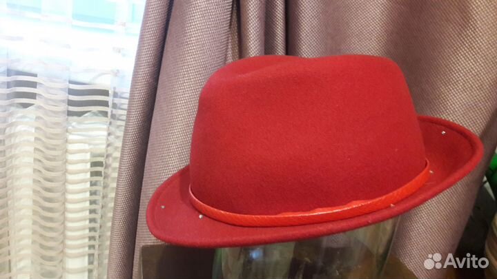 Шляпа фетровая женская