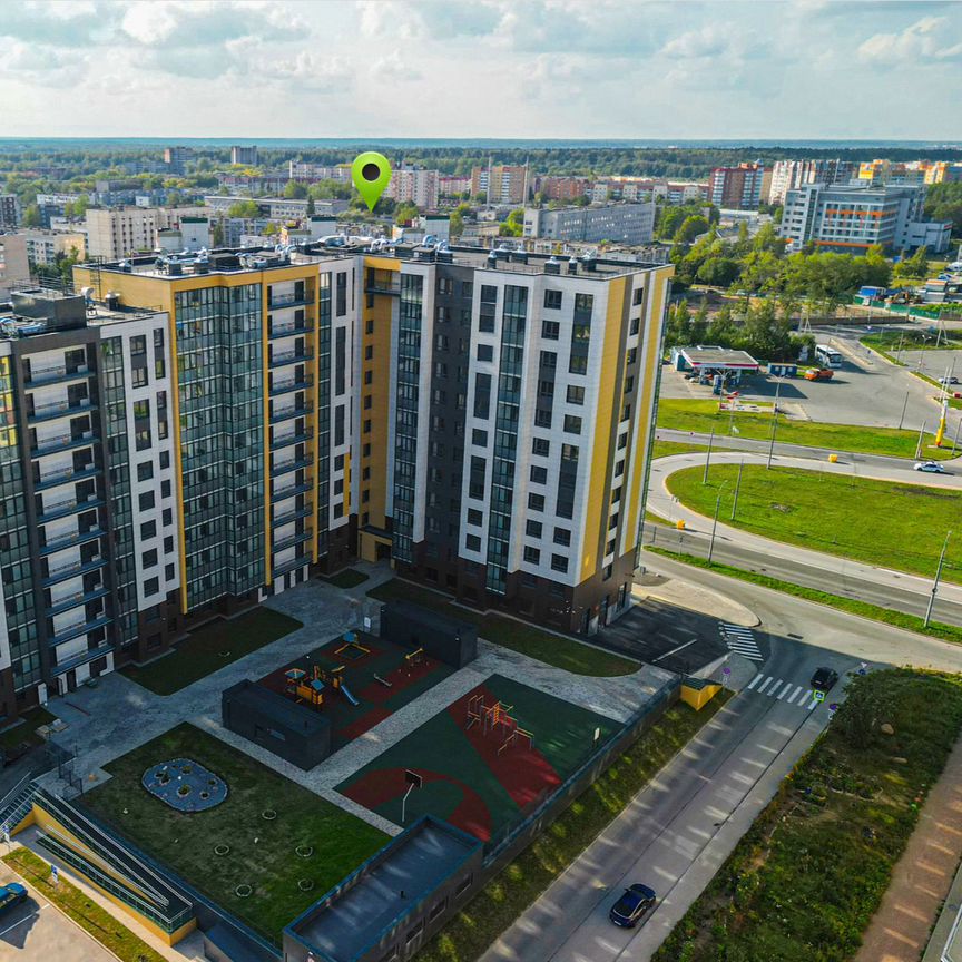 2-к. квартира, 68,9 м², 9/12 эт.