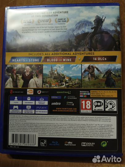 The Witcher 3: Wild Hunt-Game Of Year Edition ps4