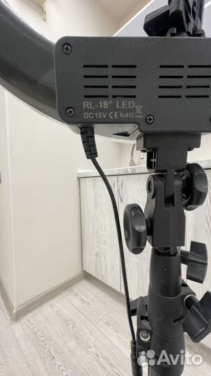 Кольцевая лампа для селфи d45