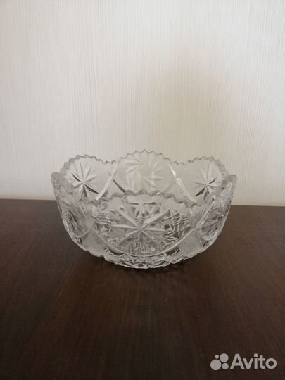 Хрустальные салатники СССР