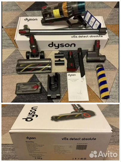 Пылесос dyson v15 detect absolute