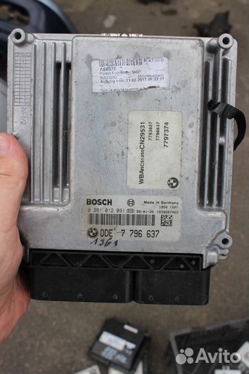 Блок управления двигателем BMW 5 E60/E61 2005