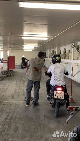 Крытая Мотошкола, категория А