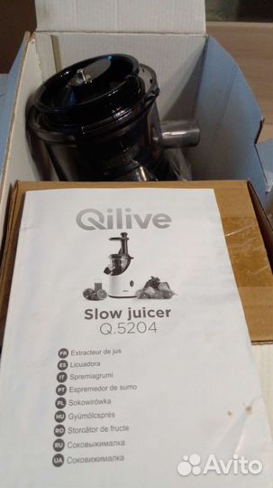 Соковыжималка Qilive Slow juicer Q.5204