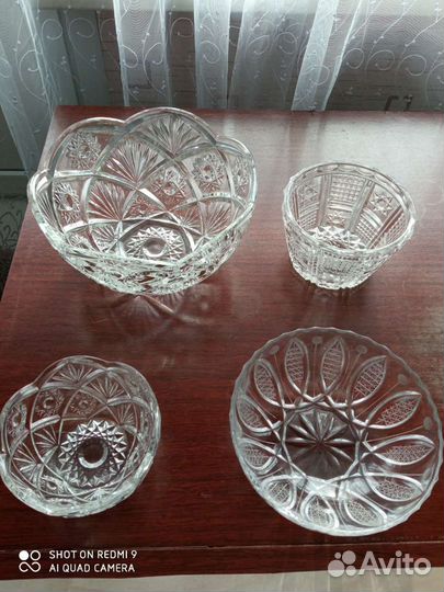Хрустальные вазы