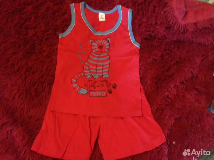 Летний костюм на девочку