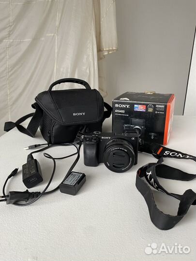 Sony Alpha A 6400 kit 16-50 mm f/3.5-5.6