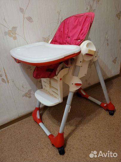 Стульчик для кормления chicco polly