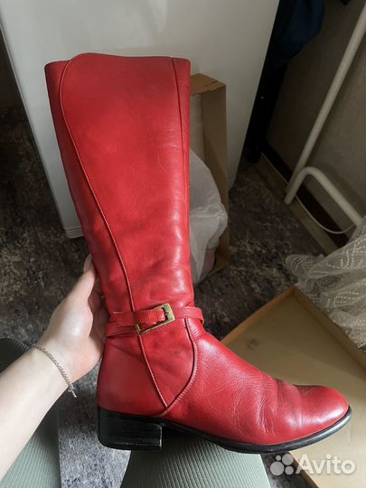 Сапоги зимние натуральная кожа 39 размер