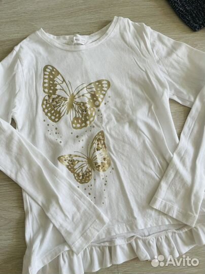 Вещи пакетом на девочку рост 122-128