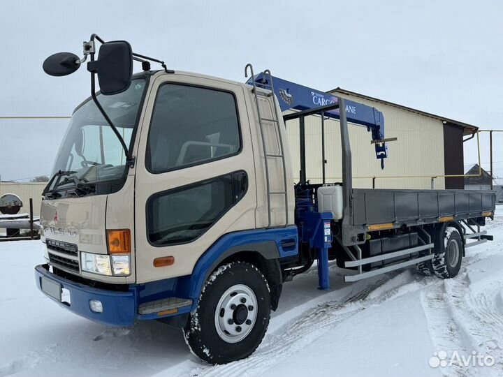 Бортовой грузовик Mitsubishi Fuso Fighter с КМУ Tadano, 1995