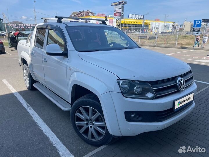 Volkswagen Amarok 2.0 AT, 2012, 253 000 км