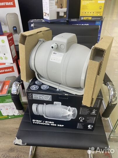 Вентилятор канальный typhoon D150/160 2скор