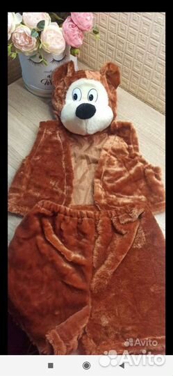 Новогодний костюм для мальчика Мишка