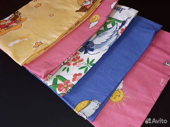 Детское постельное белье в детскую кроватку новое