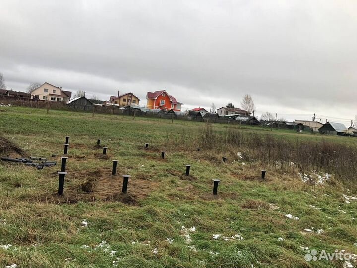 Комбинированные винтовые сваи