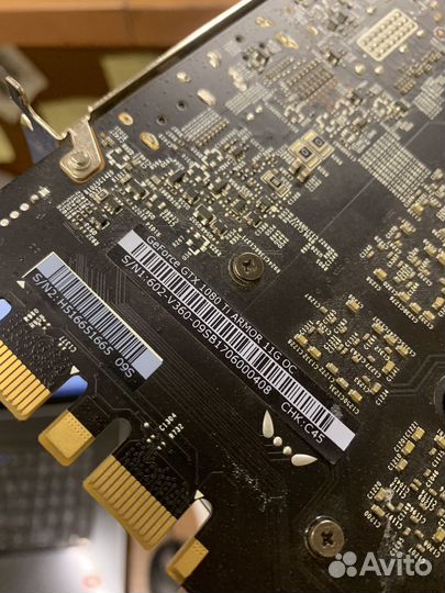 MSI GTX 1080ti Armor 11gb Видеокарта