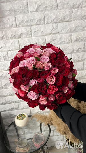 Букеты из роз 21,31,51,71,101 Армавир