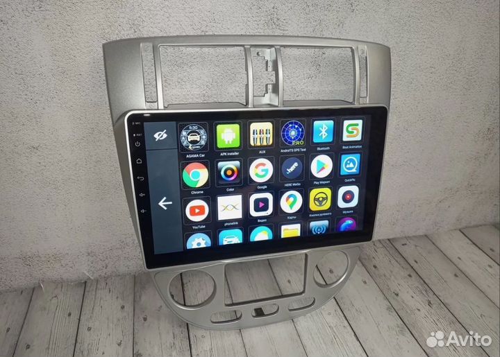 Магнитола Шевроле Лачетти (климат) на андроид IPS