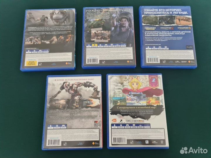 Набор игр PS4