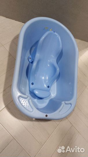 Ванночка для купания с горкой