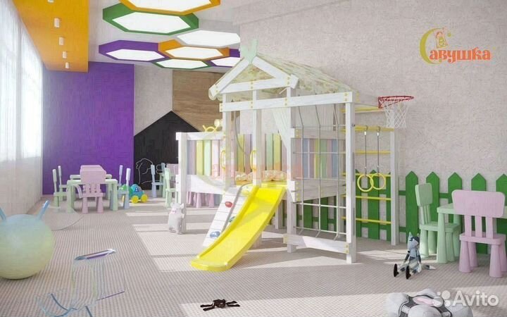 Игровой комплекс для дома Савушка Baby club 3