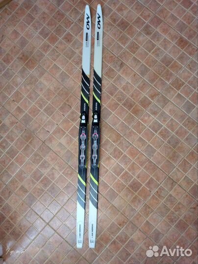Беговые лыжи 140 см OW ботинки 32-34 р крепления