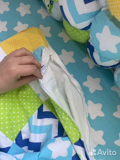 Бортики в кроватку