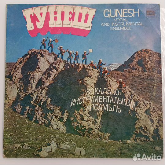 Гунеш 1980 - оригинал - первый пресс - мелодия