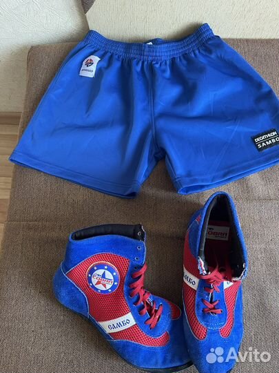 Шорты и борцовки для самбо