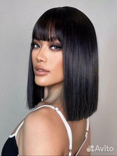 Парик черный