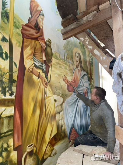 Написание икон, роспись храмов и церквей