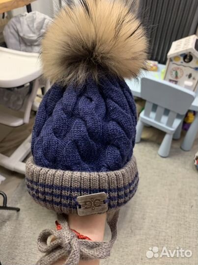 Шапка зимняя шерстяная на мальчика DeCoussart 48 р