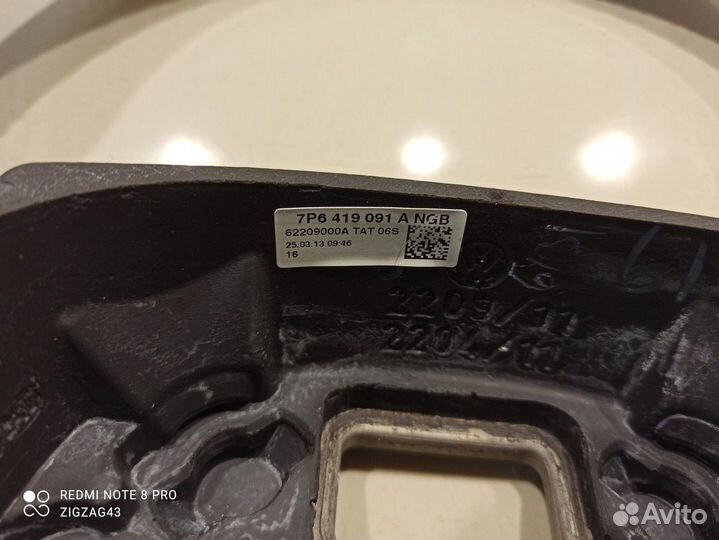 Рулевое колесо(руль) (Volkswagen Touareg II)