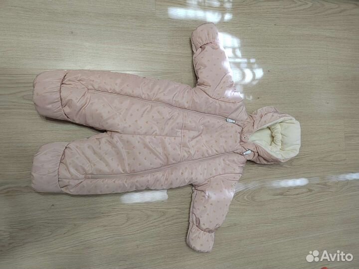 Зимний комбинезон для девочки 80 86