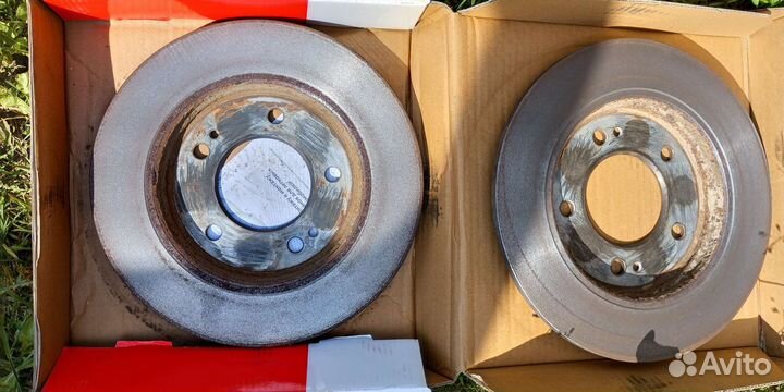 Тормозные диски на hyundai creta комплект