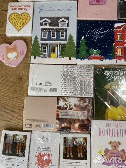 Окрытки пакетом (опт остатки)