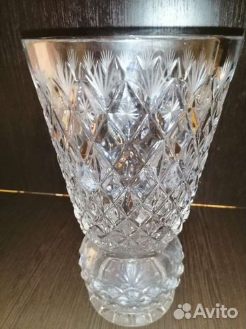 Ваза хрустальная СССР