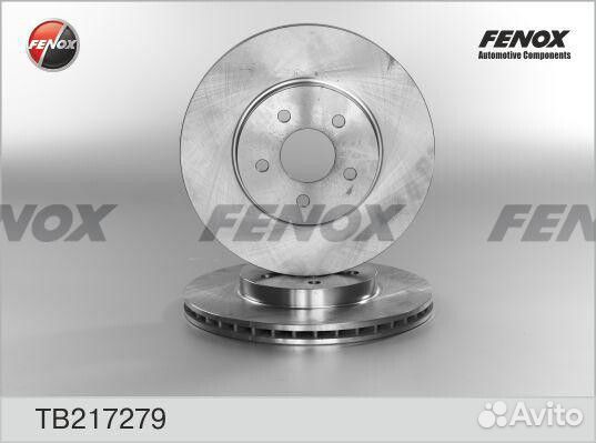 Диск тормозной передний Fenox TB217279