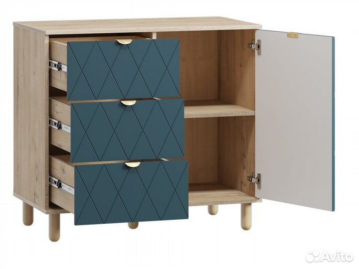 Тумба Теджонс-1 Diamond Aquamarine