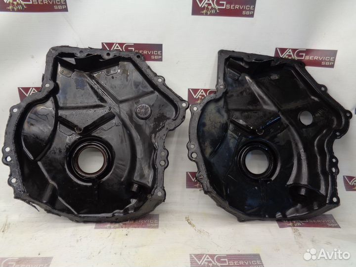 Крышка двигателя передняя VAG VW 1.8 2.0 CDA