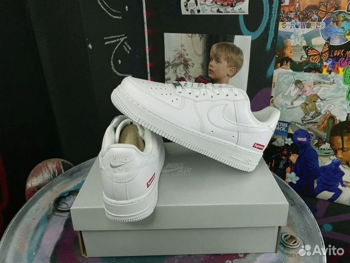 Кроссовки Nike Air Force x Supreme арт:0192225